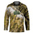 Yellow Traditional Cloak Aotearoa Hockey Jersey Maori Paua Shell Korowai Pattern - Polynesian Pride
