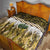Yellow Traditional Cloak Aotearoa Quilt Maori Paua Shell Korowai Pattern