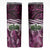 Pink Traditional Cloak Aotearoa Skinny Tumbler Maori Paua Shell Korowai Pattern