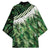 Green Traditional Cloak Aotearoa Kimono Maori Paua Shell Korowai Pattern - Polynesian Pride