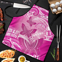 Polynesia Breast Cancer Awareness Apron Think Pink Ribbon Polynesian Butterflies
