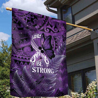 Lupus Awareness Month New Zealand Garden Flag Be Strong Warrior Maori Silver Fern