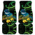 New Zealand Tui Bird Car Mats Aotearoa Maori With Kowhai Flowers