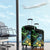 New Zealand Tui Bird Luggage Cover Aotearoa Maori With Kowhai Flowers