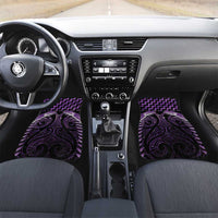 Purple Matariki New Zealand Car Mats Maori Poutama Galaxy Vibes