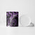 Purple Matariki New Zealand Ceramic Mug Maori Poutama Galaxy Vibes - Polynesian Pride