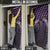 Purple Matariki New Zealand Door Cover Maori Poutama Galaxy Vibes - Polynesian Pride
