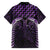 Purple Matariki New Zealand Family Matching Summer Maxi Dress and Hawaiian Shirt Maori Poutama Galaxy Vibes