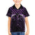 Purple Matariki New Zealand Family Matching Summer Maxi Dress and Hawaiian Shirt Maori Poutama Galaxy Vibes