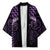Purple Matariki New Zealand Kimono Maori Poutama Galaxy Vibes - Polynesian Pride