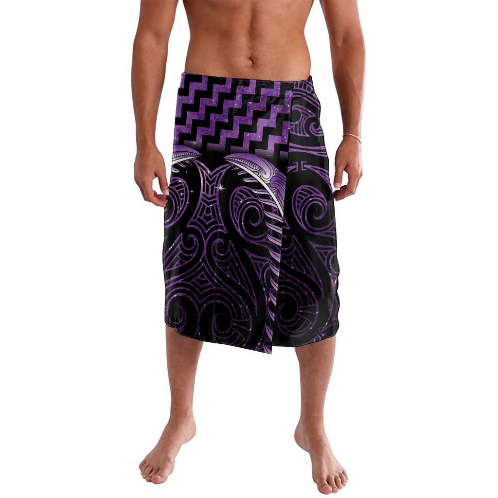 Purple Matariki New Zealand Lavalava Maori Poutama Galaxy Vibes