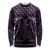 Purple Matariki New Zealand Long Sleeve Shirt Maori Poutama Galaxy Vibes