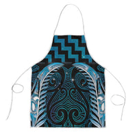 Blue Matariki New Zealand Apron Maori Poutama Galaxy Vibes - Polynesian Pride