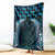 Blue Matariki New Zealand Blanket Maori Poutama Galaxy Vibes