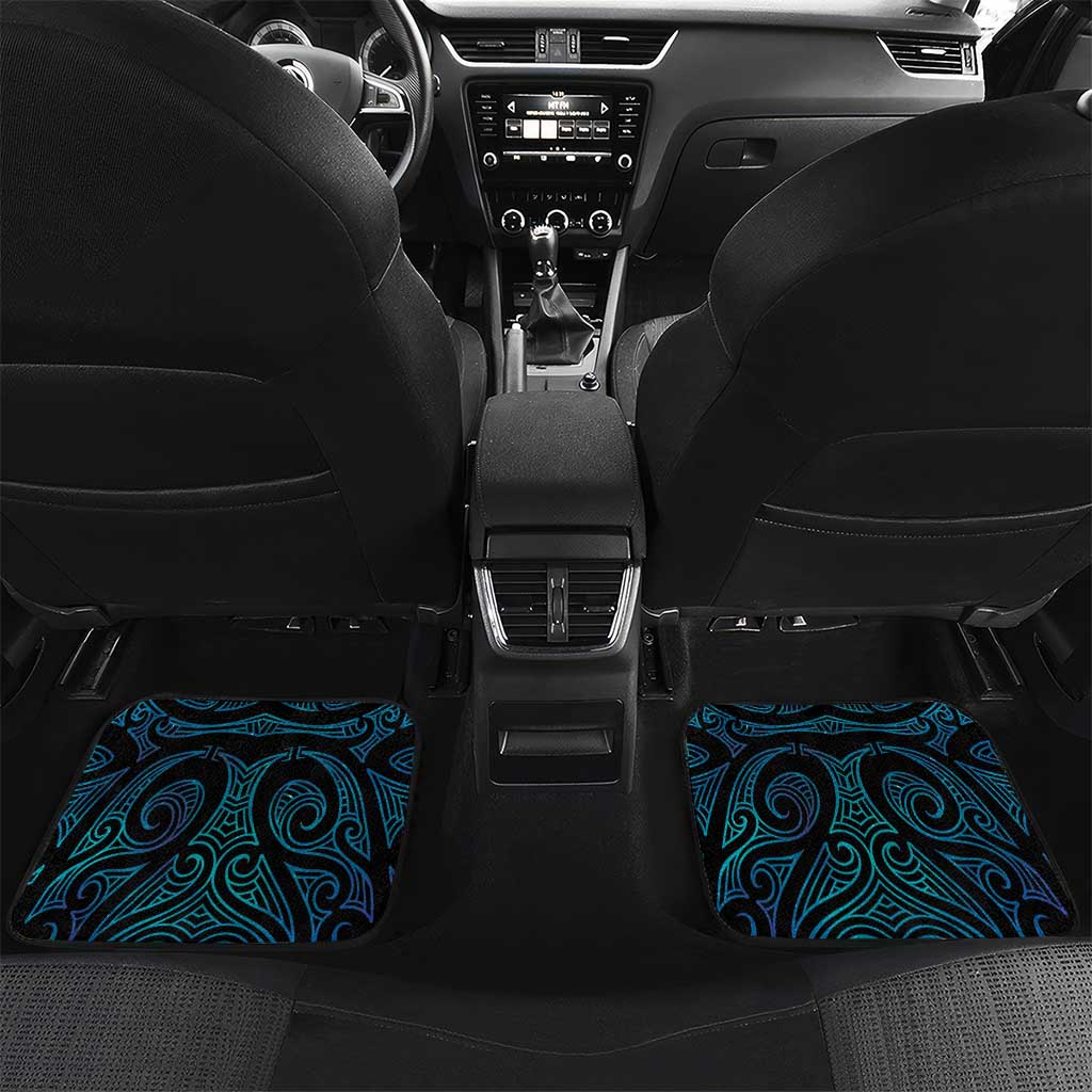 Blue Matariki New Zealand Car Mats Maori Poutama Galaxy Vibes