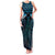 Blue Matariki New Zealand Family Matching Tank Maxi Dress and Hawaiian Shirt Maori Poutama Galaxy Vibes