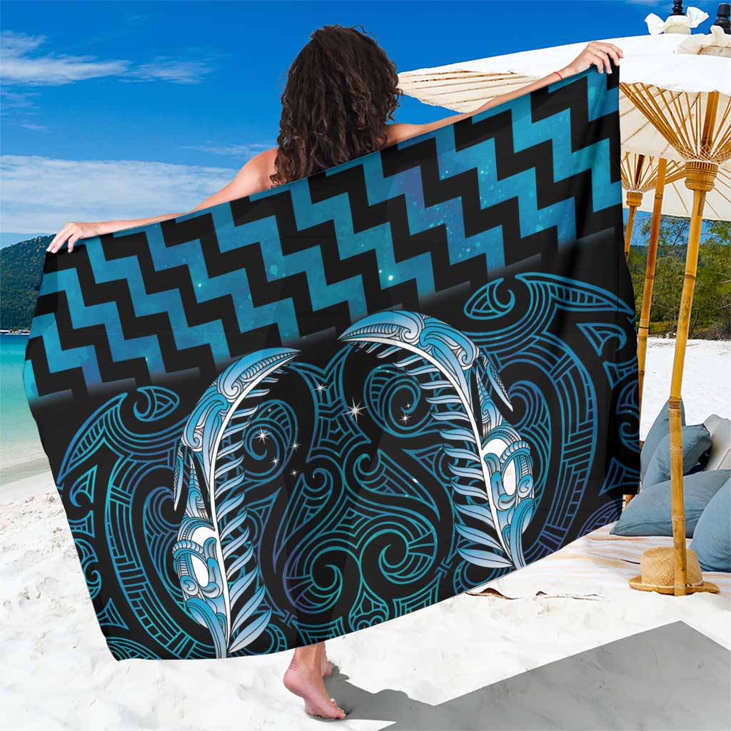 Blue Matariki New Zealand Sarong Maori Poutama Galaxy Vibes