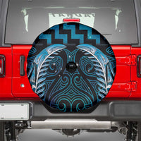Blue Matariki New Zealand Spare Tire Cover Maori Poutama Galaxy Vibes