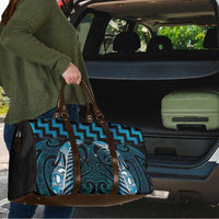 Blue Matariki New Zealand Travel Bag Maori Poutama Galaxy Vibes - Polynesian Pride
