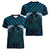 Blue Matariki New Zealand Women V-Neck T-Shirt Maori Poutama Galaxy Vibes