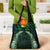 Green Matariki New Zealand Grocery Bag Maori Poutama Galaxy Vibes