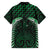 Green Matariki New Zealand Hawaiian Shirt Maori Poutama Galaxy Vibes