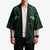 Green Matariki New Zealand Kimono Maori Poutama Galaxy Vibes - Polynesian Pride