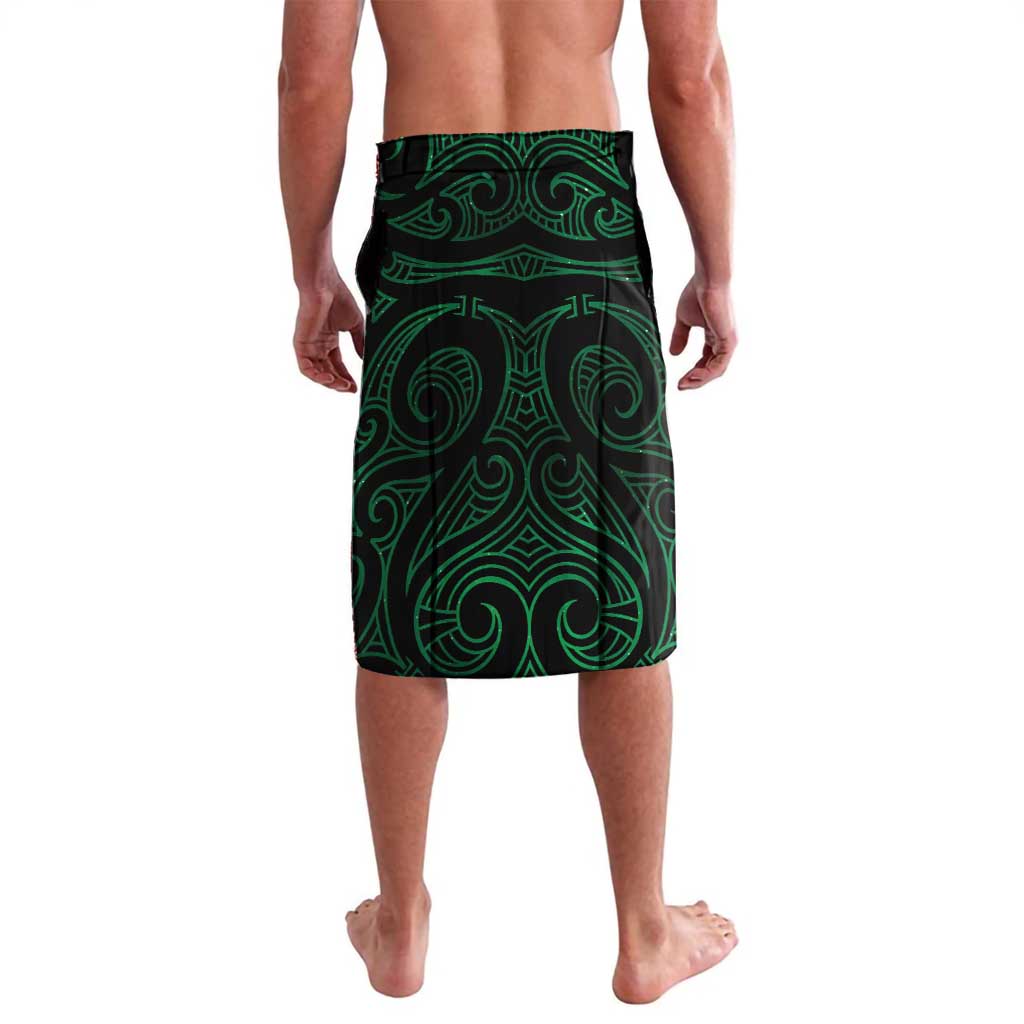 Green Matariki New Zealand Lavalava Maori Poutama Galaxy Vibes
