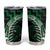 Green Matariki New Zealand Tumbler Cup Maori Poutama Galaxy Vibes