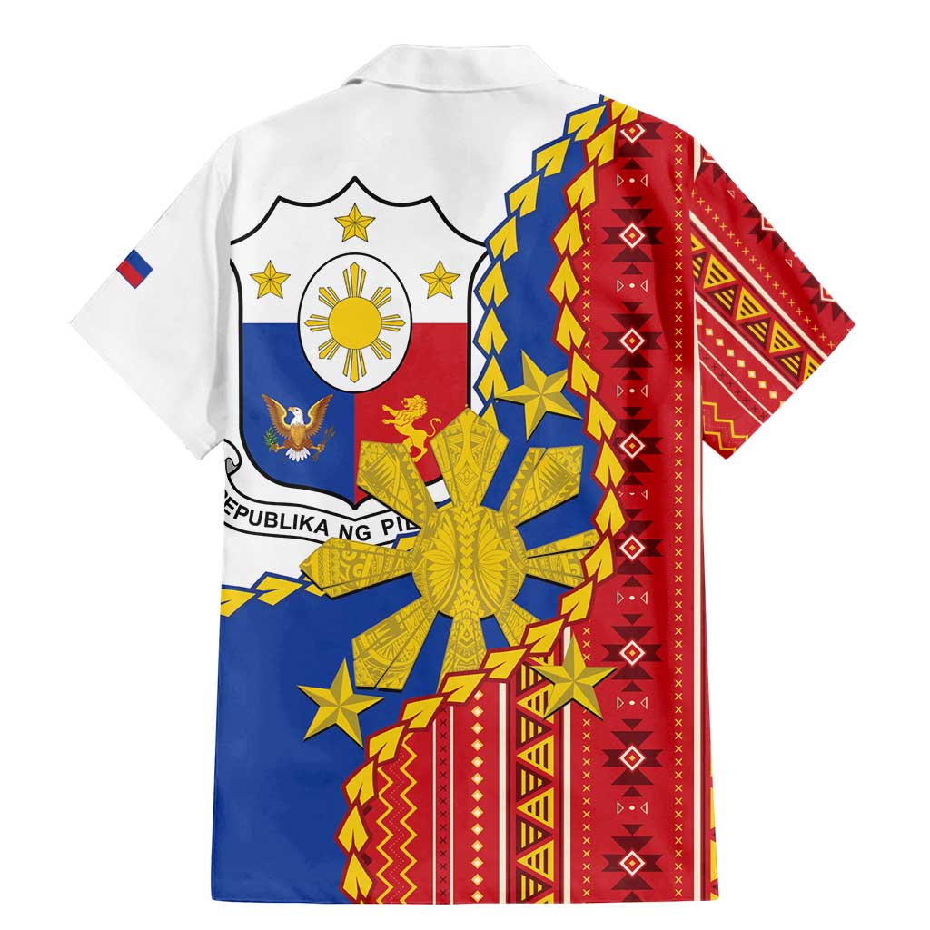 Philippines Independence Day Family Matching Mermaid Dress and Hawaiian Shirt Pilipinas Sun Stars Igorot Pattern