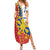 Philippines Independence Day Family Matching Summer Maxi Dress and Hawaiian Shirt Pilipinas Sun Stars Igorot Pattern