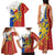 Philippines Independence Day Family Matching Tank Maxi Dress and Hawaiian Shirt Pilipinas Sun Stars Igorot Pattern