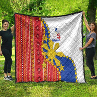 Philippines Independence Day Quilt Pilipinas Sun Stars Igorot Pattern