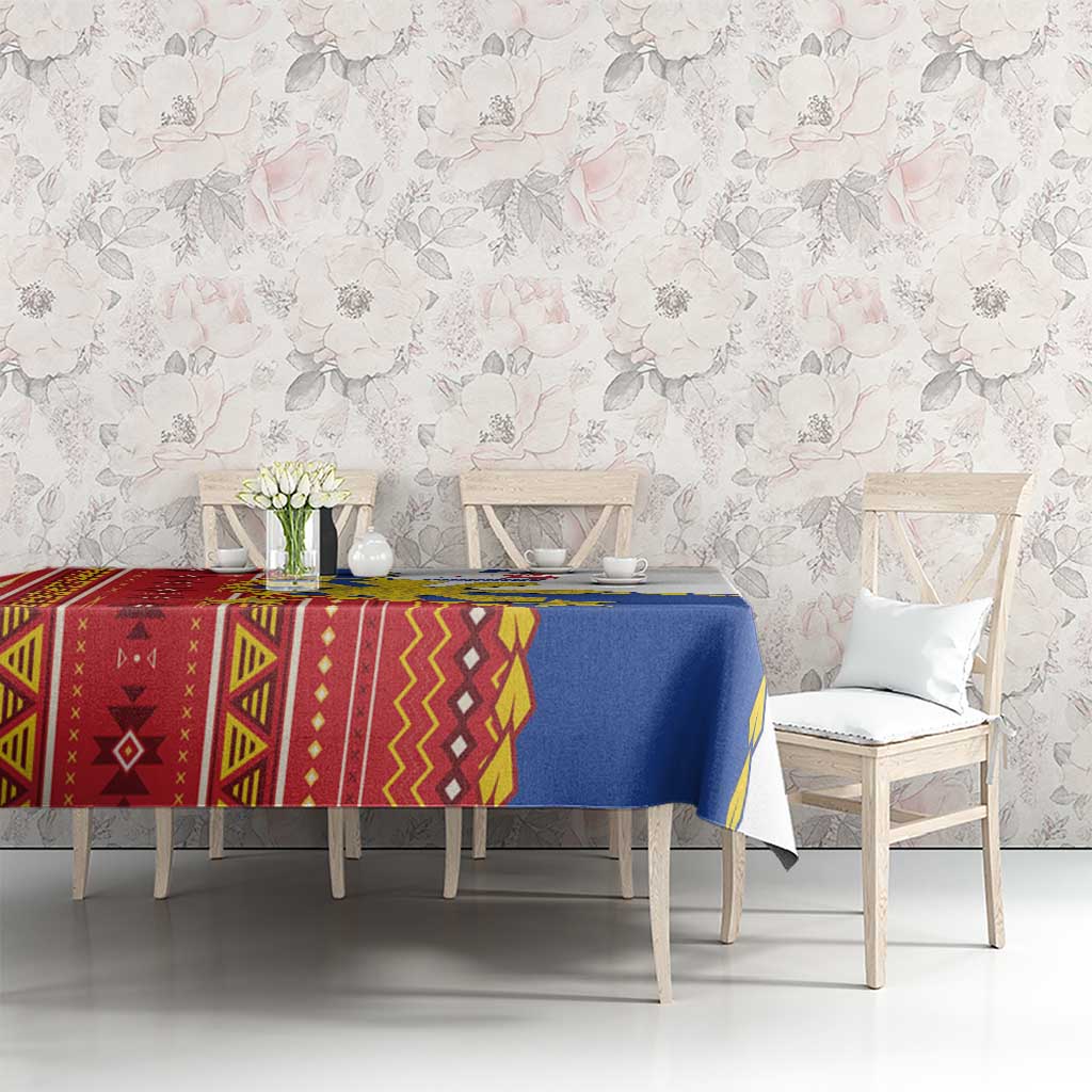 Philippines Independence Day Tablecloth Pilipinas Sun Stars Igorot Pattern