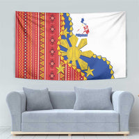 Philippines Independence Day Tapestry Pilipinas Sun Stars Igorot Pattern