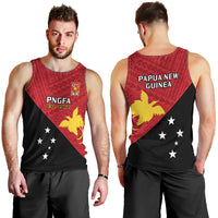 Papua New Guinea Football Men Tank Top Go PNG Polynesian Pattern Sporty Style LT14 - Polynesian Pride