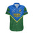 Solomon Islands Football Hawaiian Shirt Polynesian Pattern Sporty Style LT14 Green - Polynesian Pride