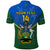 Custom Solomon Islands Football Polo Shirt Polynesian Pattern Sporty Style LT14 - Polynesian Pride