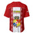 Tonga Football Baseball Jersey Tongan Ngatu Pattern Sporty Style LT14 - Polynesian Pride