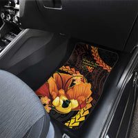 Papua New Guinea Independence Day Car Mats 50th Anniversary Papua Niu Gini Bird Of Paradise LT14