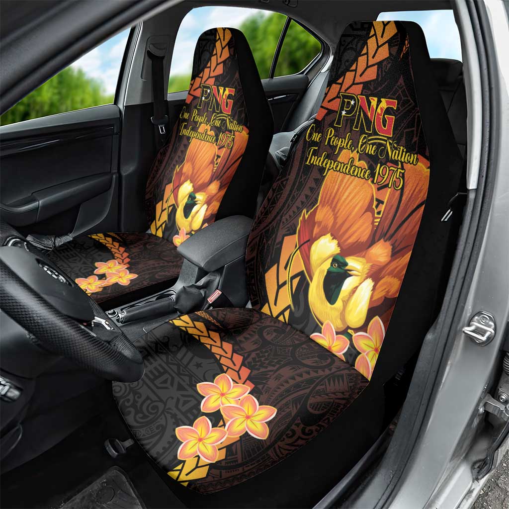 Papua New Guinea Independence Day Car Seat Cover 50th Anniversary Papua Niu Gini Bird Of Paradise LT14