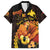 Papua New Guinea Independence Day Family Matching Off Shoulder Maxi Dress and Hawaiian Shirt 50th Anniversary Papua Niu Gini Bird Of Paradise LT14
