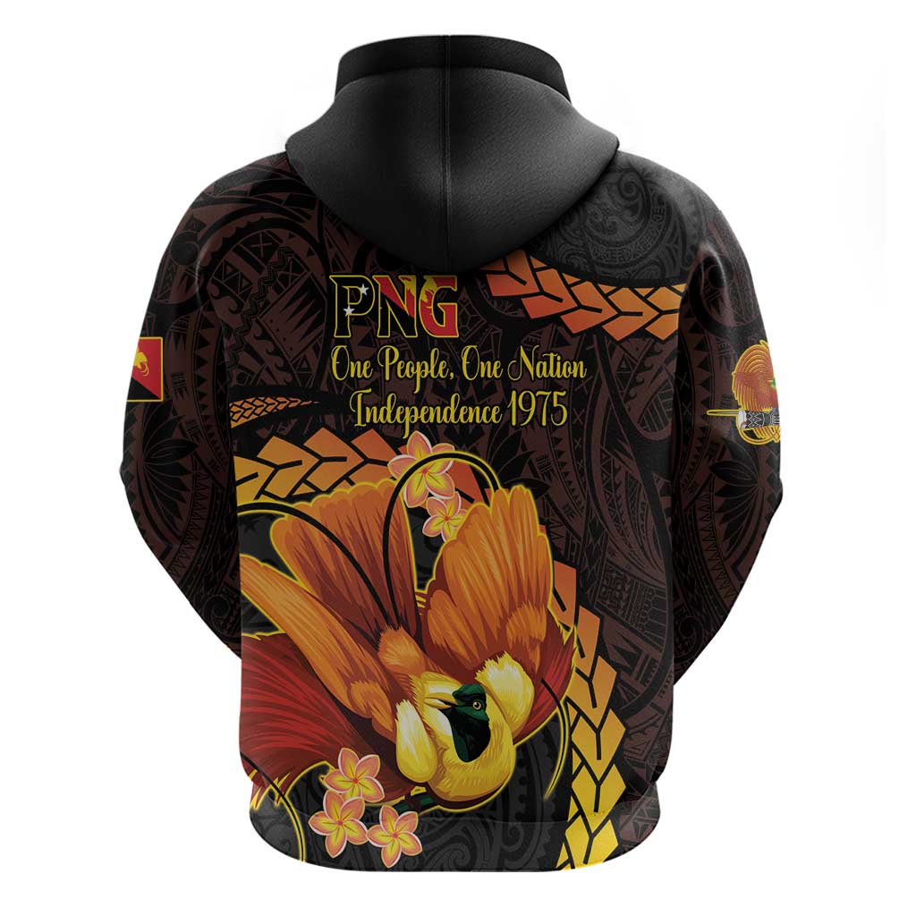Papua New Guinea Independence Day Hoodie 50th Anniversary Papua Niu Gini Bird Of Paradise LT14