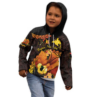 Papua New Guinea Independence Day Kid Hoodie 50th Anniversary Papua Niu Gini Bird Of Paradise LT14