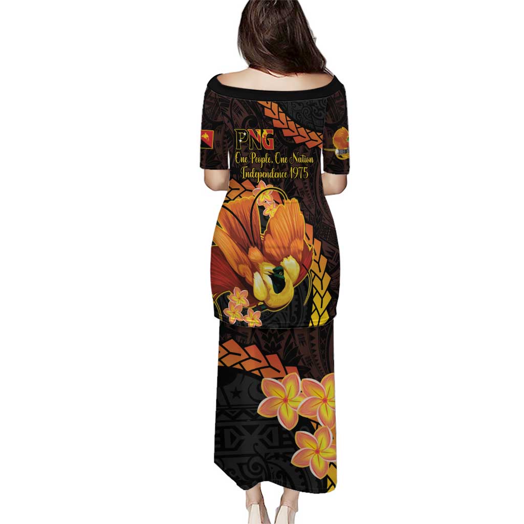 Papua New Guinea Independence Day Puletasi 50th Anniversary Papua Niu Gini Bird Of Paradise LT14