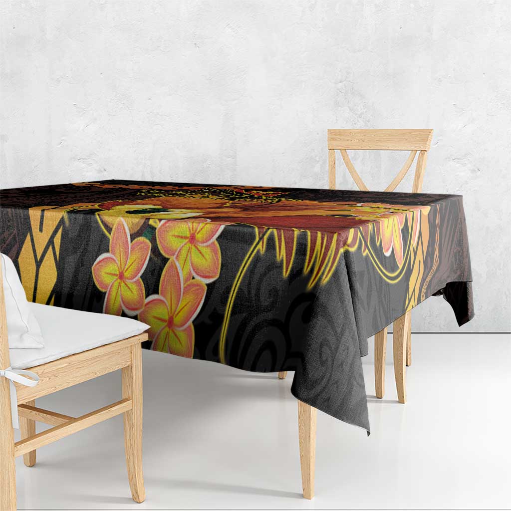 Papua New Guinea Independence Day Tablecloth 50th Anniversary Papua Niu Gini Bird Of Paradise LT14