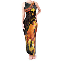 Papua New Guinea Independence Day Tank Maxi Dress 50th Anniversary Papua Niu Gini Bird Of Paradise LT14