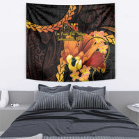 Papua New Guinea Independence Day Tapestry 50th Anniversary Papua Niu Gini Bird Of Paradise LT14