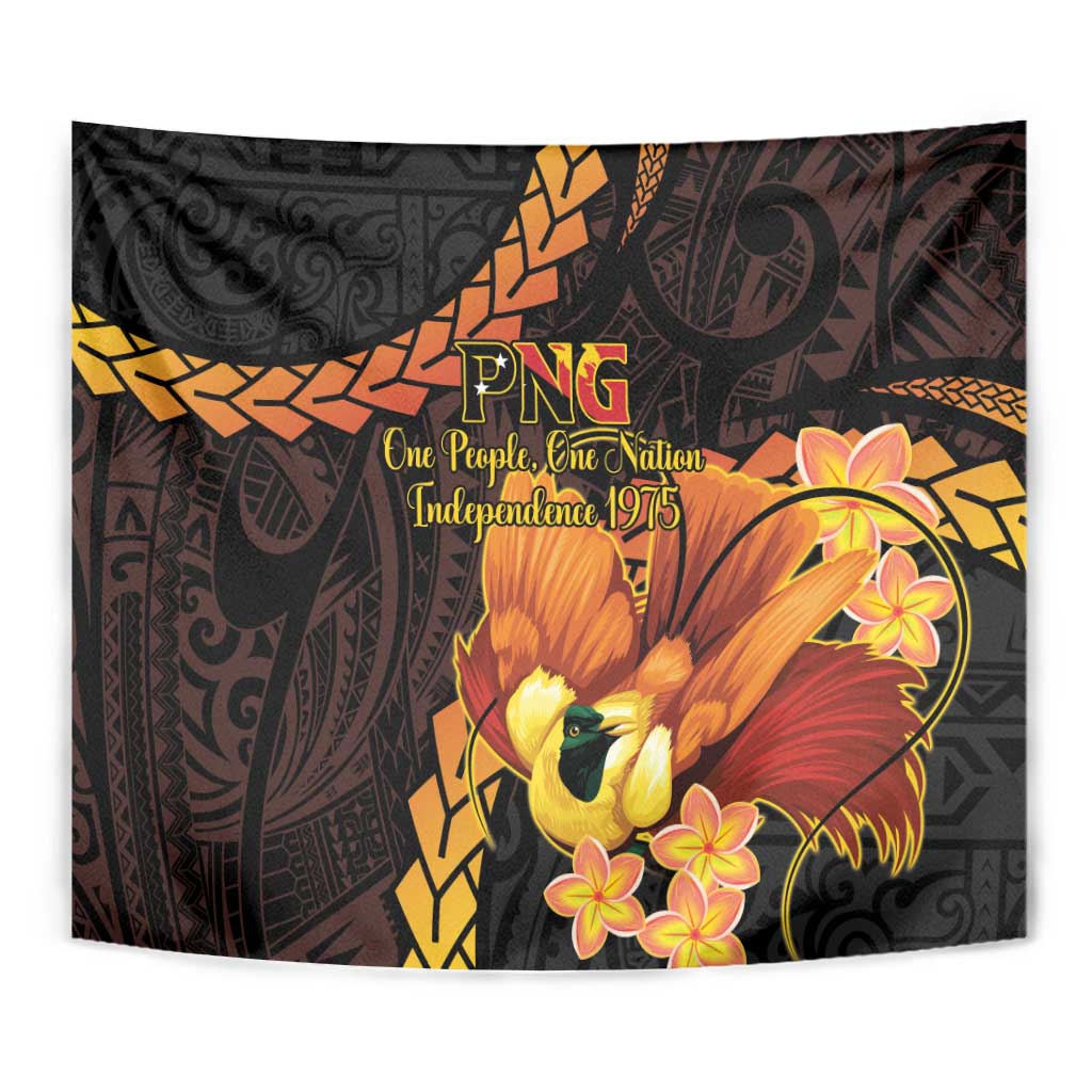 Papua New Guinea Independence Day Tapestry 50th Anniversary Papua Niu Gini Bird Of Paradise LT14