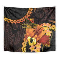 Papua New Guinea Independence Day Tapestry 50th Anniversary Papua Niu Gini Bird Of Paradise LT14